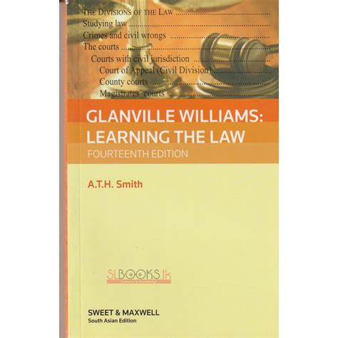 Glanville Williams: learning the law Ebook Kindle Editon